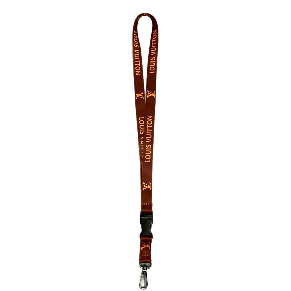 Ribbon LV* lanyard